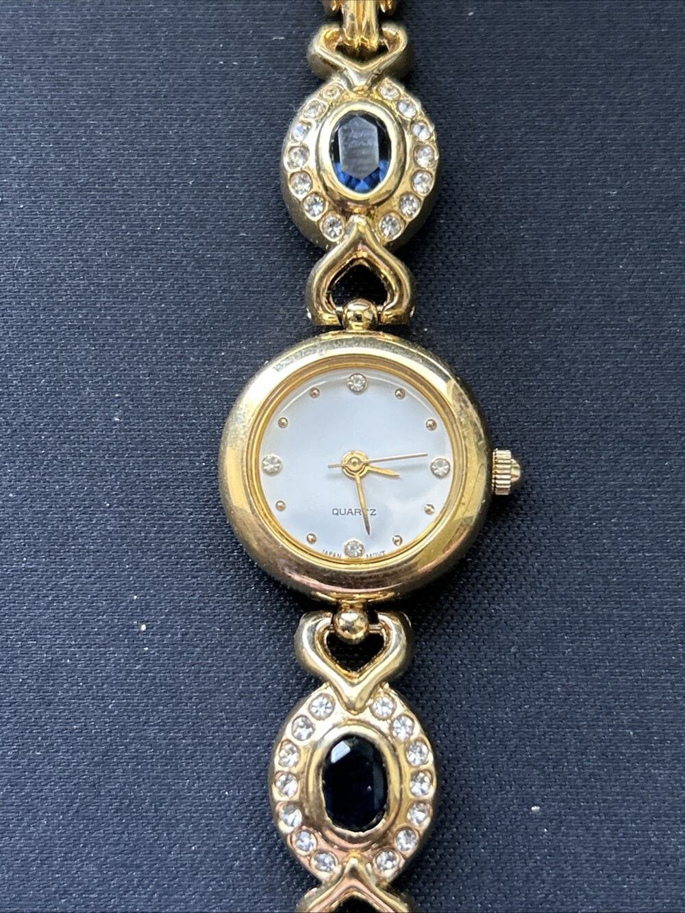 HMI Gold Tone White Dial Women’s Quartz Watch